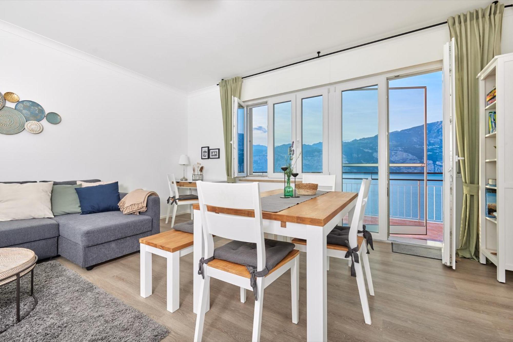 Lake View Luca Apartment Malcesine Exterior foto